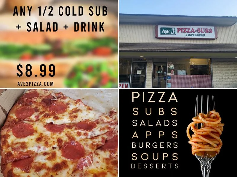 Avenue 3 Pizza Subs & Catering business photo